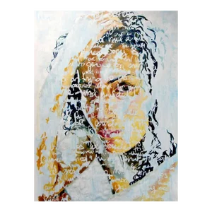 Christina Major, Oil on Canvas Titled: “Nina”