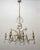 Crystal Beaded Murano Flower Chandelier, 1940s For Sale - Image 16 of 16