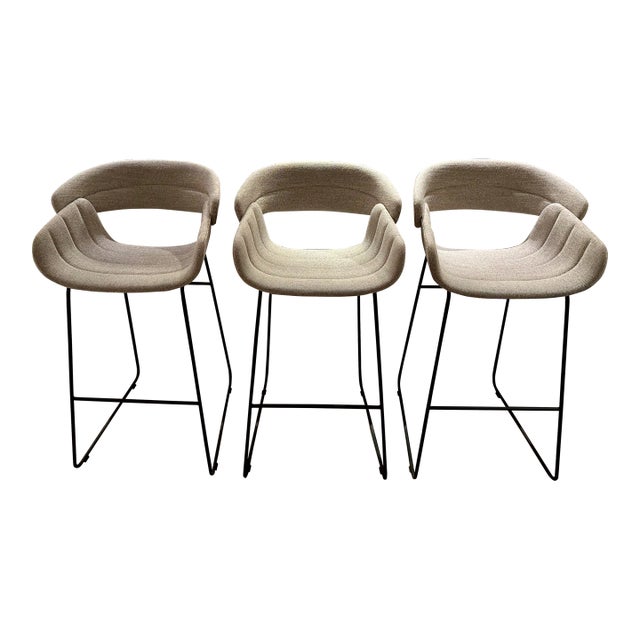 Blu Dot Bar Stools- Set of 3 For Sale