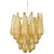 Italian Amber Crystal Chandeliers, Murano, Set of 2 For Sale - Image 3 of 18