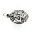 Circa 1950 Margot De Taxco Zodiac Sterling Silver Gemini Pendant Medallion For Sale - Image 4 of 5