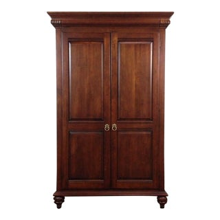 Ethan Allen British Classics Mahogany Armoire For Sale
