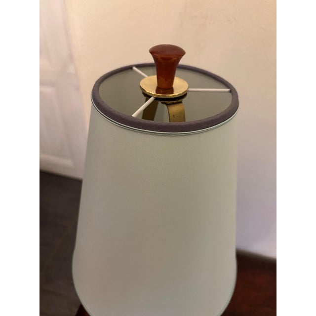 Table Lamp with Lampshade, 1950s For Sale - Image 6 of 12