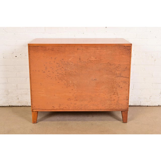 Leslie Diamond for Conant Ball Mid-Century Modern Solid Birch Two-Piece Corner Bookcase, 1950s For Sale - Image 11 of 13