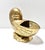 Vintage Brass Nautilus Planter Cachepot - Hollywood Regency Coastal Accent For Sale - Image 4 of 8