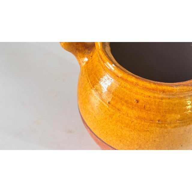 Vintage French Glazed Pottery Jar, 1970s For Sale - Image 6 of 11