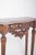 Portuguese Gilded Carving Side Table with Marble Top For Sale - Image 12 of 13