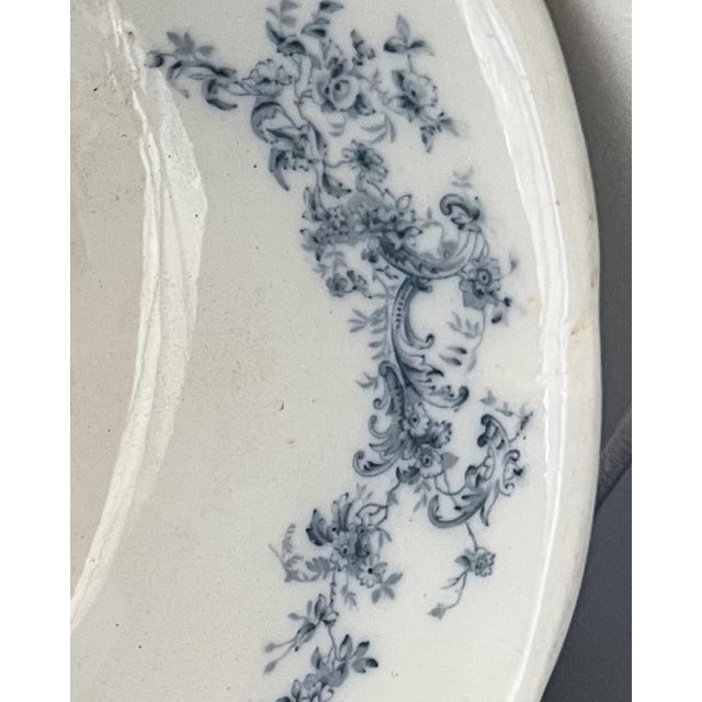 Victorian Wash Basin Ca 1894 Pitcairns Limited Porcelain Royale Tunstall, England Blue Transferware. No cracks or chips....