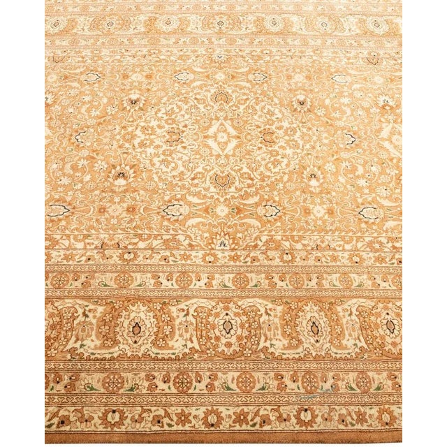 Solo Rugs Mogul, One-of-a-Kind Hand-Knotted Area Rug in Brown, 5' 2" x 7' 8" For Sale - Image 4 of 8