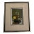 Dorothy Roe Brown Oil Painting on Board – Framed Still Life of Wine Bottle & Apple For Sale