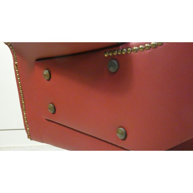 Vintage Vinyl Swivel Chairs, 1960s, Set of 2 For Sale - Image 10 of 15