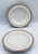 Early 20th Century Thun Val St. Lambert Platinum & Gold Fine China Rimmed Soup Bowl Set For Sale - Image 9 of 9