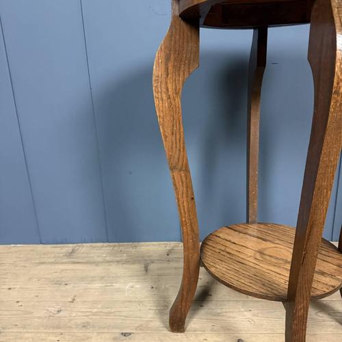 Large Oak Plant Table For Sale - Image 12 of 14