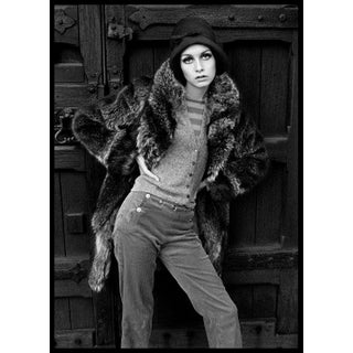 Arthur Steel: Twiggy, Limited Edition Photograph 34 X 25.5” For Sale