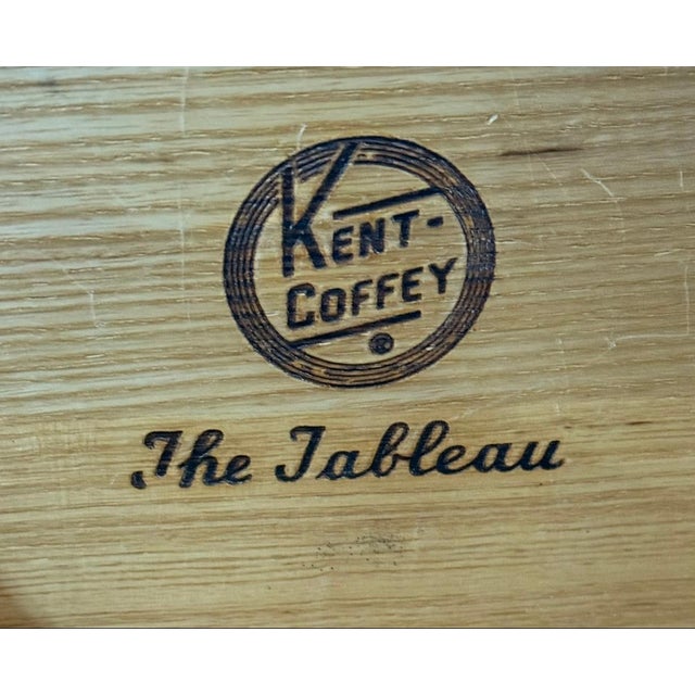 Mid-Century Modern Kent Coffey Tableau Walnut High Chest For Sale - Image 11 of 11