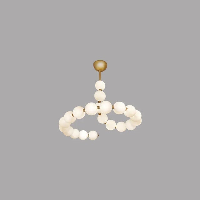 Not Yet Made - Made To Order Simple De Perles Chandelier by Ludovic Clément D’armont For Sale - Image 5 of 6