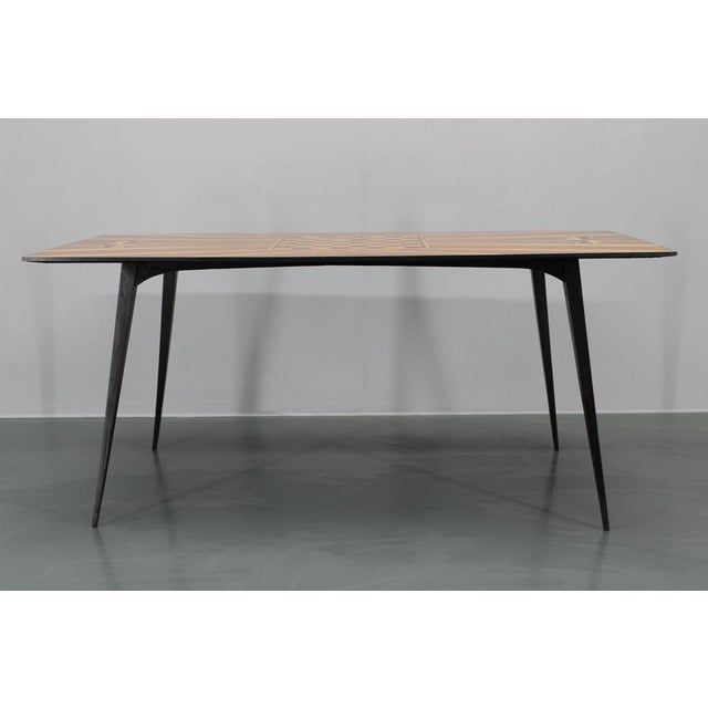 Dining Chess Table, Czechoslovakia, 1960s For Sale - Image 4 of 17