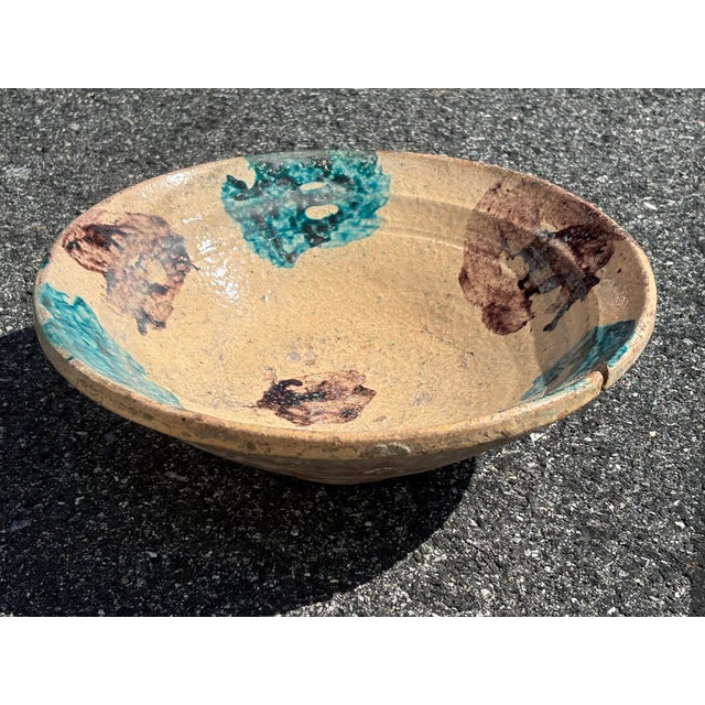 French Country 19th C. Centerpiece Bowl For Sale - Image 3 of 10