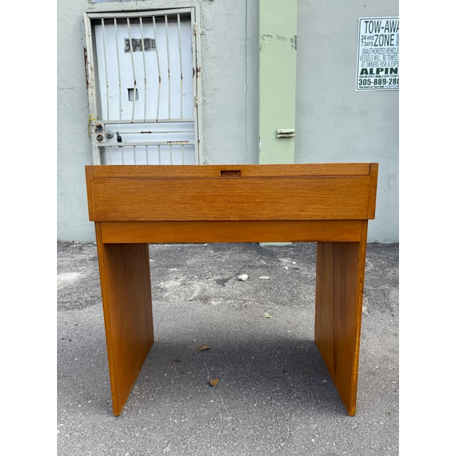 Rare Mid Century Modern Herman Miller George Nelson Vanity sold as found in original condition with two small repairs to...