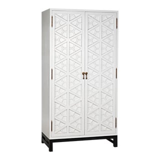 NOIR Small Maharadscha Hutch, Solid White For Sale