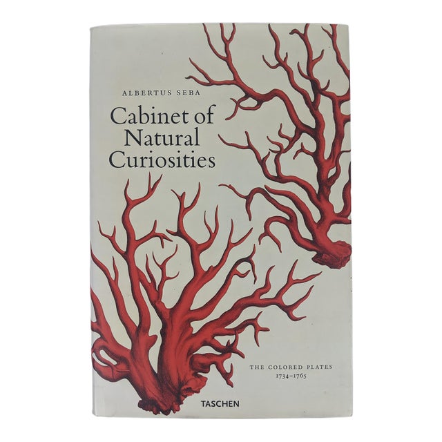 Albertus Seba's Cabinet of Natural Curiosities – Taschen Red & White Illustrated Book For Sale