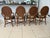 Wood Mid 20th Century Tommy Bahama Style Bamboo With Topical Print Dining Chairs - Set of 4 For Sale - Image 7 of 8