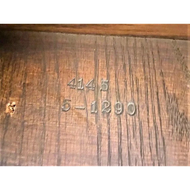 Romweber Viking Oak Chair With Original Tweed Cushions - Vintage Mid 20th Century For Sale In Saint Louis - Image 6 of 7