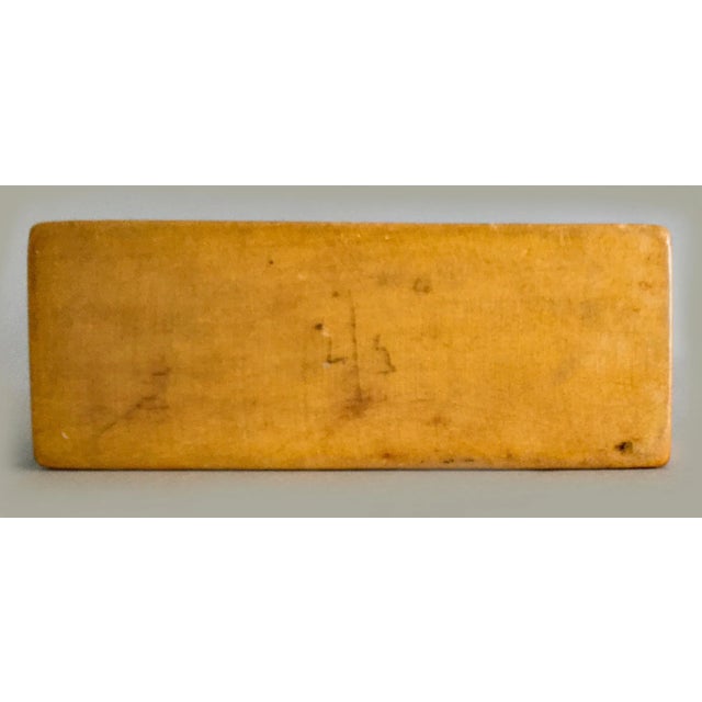 Wood Antique Mauchline Ware Pen Wipe For Sale - Image 7 of 8
