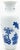 Qing Dynasty (Kangxi Reign) Blue and White Porcelain Rouleau Vase For Sale - Image 4 of 7