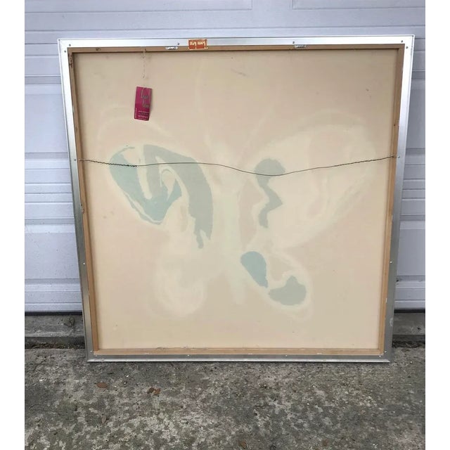 Green Tom Tru for Raymor Mid-Century Modern Serigraph Butterfly Print For Sale - Image 8 of 12