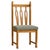 French Oak Accent Chair in the Manner of Guillerme et Chambron, 1960s For Sale - Image 9 of 18