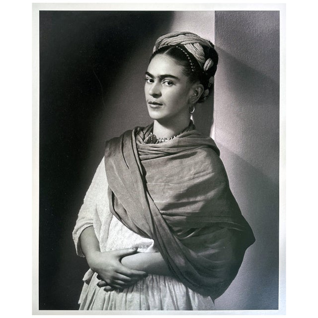 Modern Editioned Frida Kahlo the Breton Portrait Nickolas Muray For Sale - Image 3 of 10