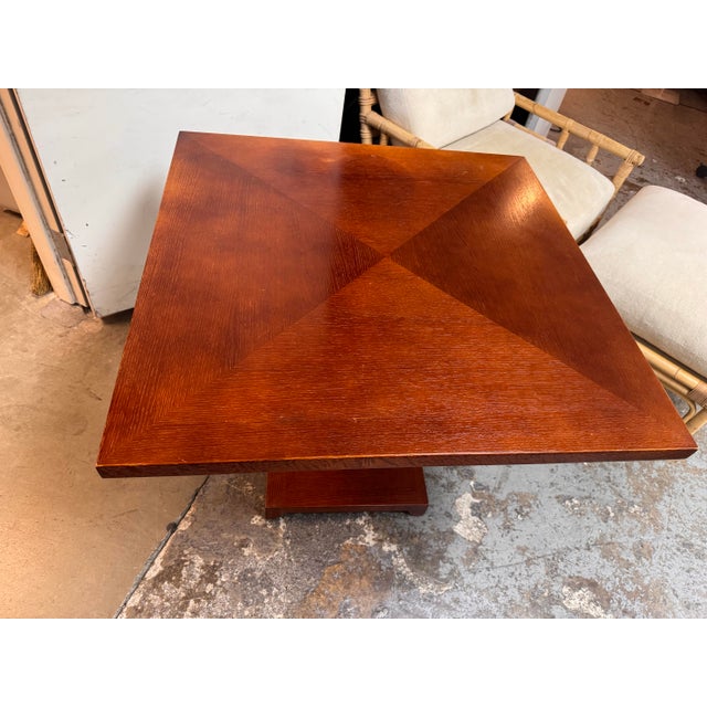 Jean Michel-Frank for Donghia Cerused Oak Dining Table, 1970's For Sale In San Francisco - Image 6 of 12