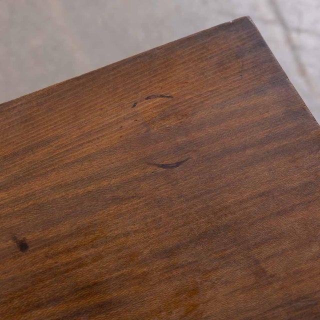 1940s French Wood Side Table Is the Style of Charles Dudouyt For Sale - Image 9 of 14
