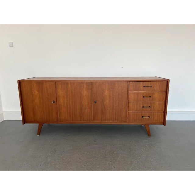 Danish Teak Sideboard, 1960s For Sale - Image 4 of 13