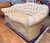 A classic Century Furniture Chesterfield sofa upholstered in warm creamy butterscotch leather. Deep diamond tufting,...