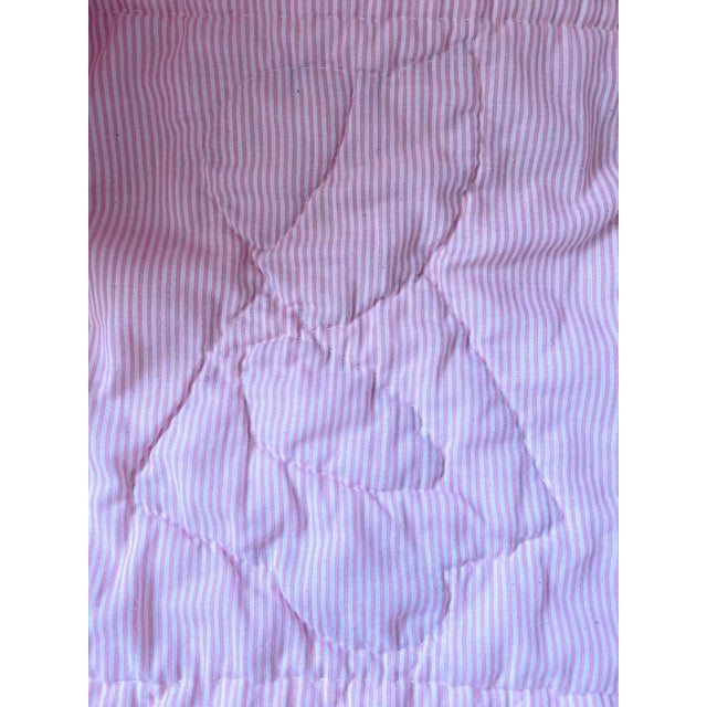 Vintage 80s Sunbonnet Sue Queen Embroidered Quilt For Sale - Image 11 of 12