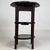 Antique English Edwardian Oak Round Side Table, 1900s For Sale - Image 6 of 13