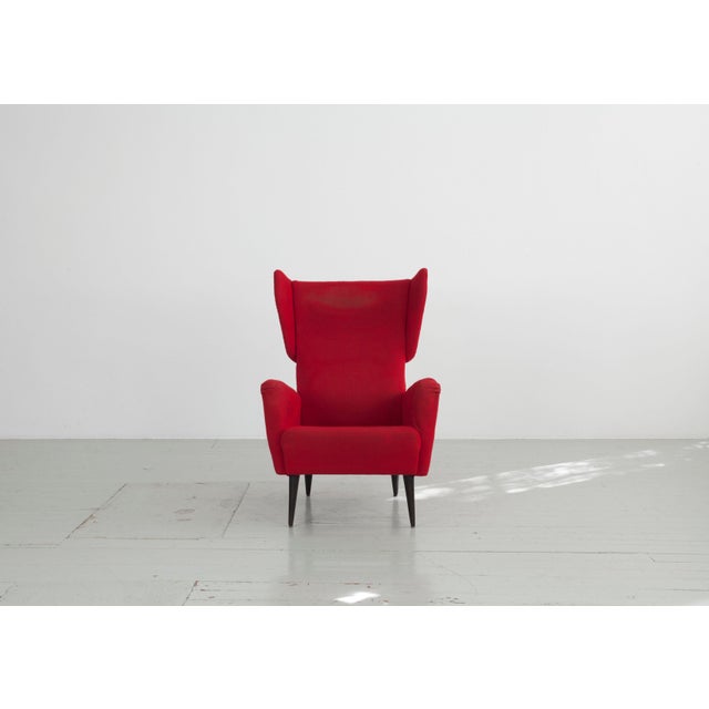 1950s Mod. 820 Armchair by Gio Ponti for Cassina, Hotel Royal, Naples, Italy, 1950s For Sale - Image 5 of 18