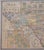 19th Century George F. Cram "Texas" Full Sheet Atlas Map With Reverse Half Sheet "Arkansas" and "Indian Territory" Maps c.1887 For Sale - Image 4 of 17