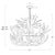 Plastic Waylon Antler Chandelier For Sale - Image 7 of 8