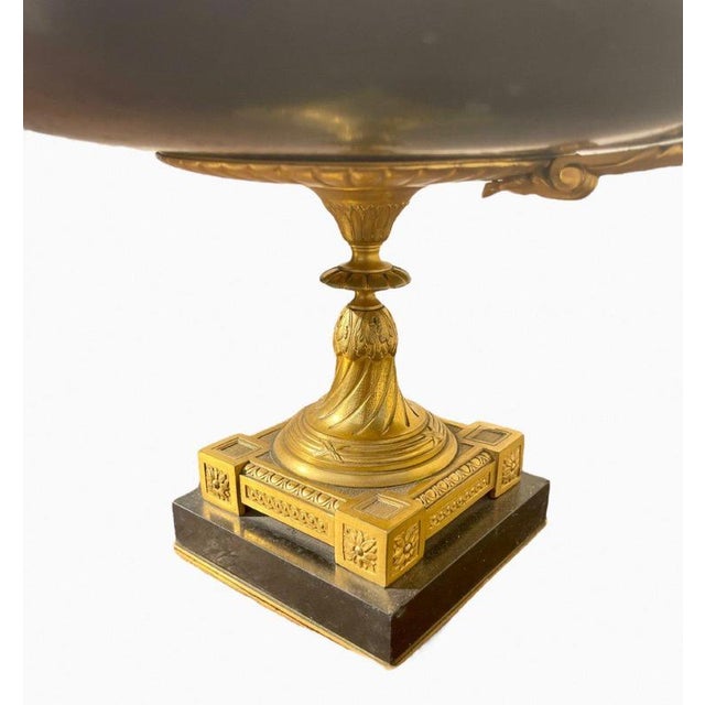 Black Napoleon III Bronze and Marble Mug For Sale - Image 8 of 12