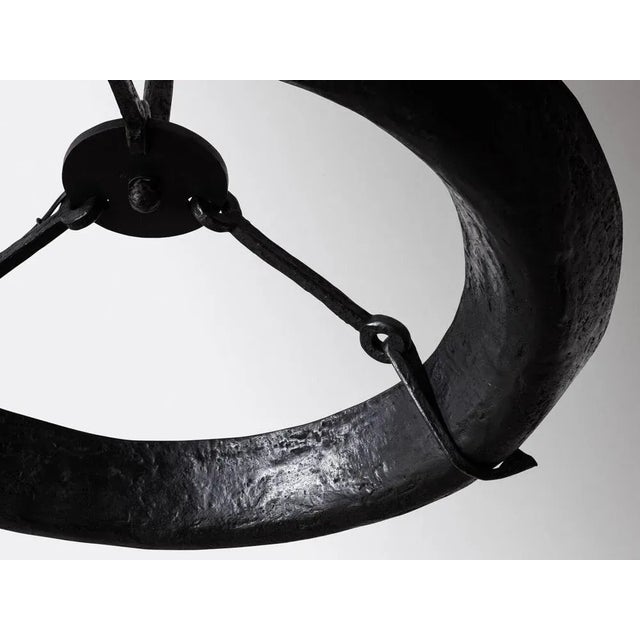 Contemporary Eze Black Suspension Light by Michel Amar For Sale - Image 3 of 10