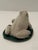 Italian Vintage Italian Glazed Pottery Frog Sculpture For Sale - Image 3 of 9