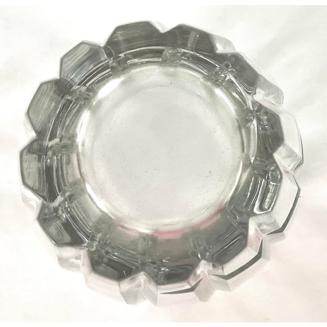 Contemporary Mikasa-Uptown, Heavy Crystal, Floral Contemporary Vase- For Sale - Image 3 of 6