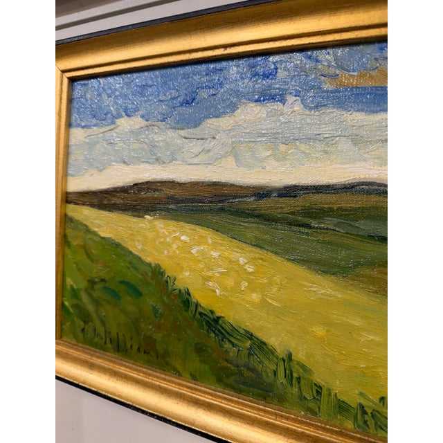 2020s Original Pastoral Oil Painting For Sale - Image 5 of 6