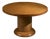 Pentagono Round Center Table in Layered Plywood by Pino Pedano, Italy, Late 1970s For Sale