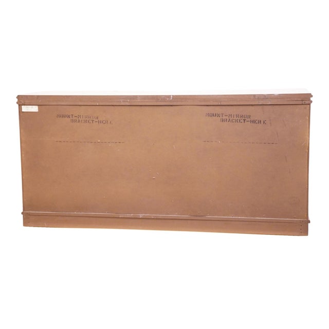 Thomasville Furniture Agenda Collection Solid Walnut MCM Mid Century Modern 62" Triple Dresser 23411-125 For Sale - Image 13 of 15