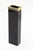 Vintage Murano Black Glass and Draped Brass Vase, Italy, 1960's For Sale - Image 4 of 9