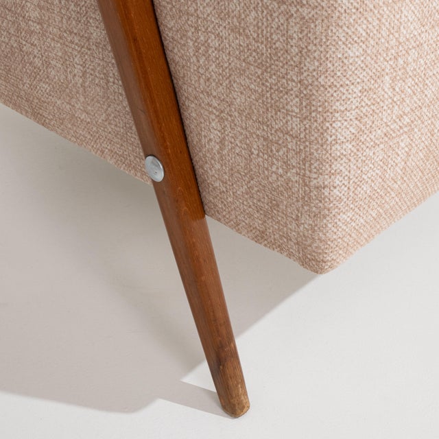 Wood Pair Of Mid-Century Modern Armchairs For Sale - Image 7 of 16